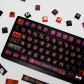 Halloween 104+31 XDA-like Profile Keycap Set Cherry MX PBT Dye-subbed for Mechanical Gaming Keyboard